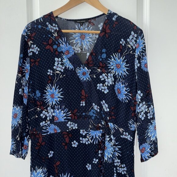 NWT Marc O’Polo Blue Printed Women’s Dress - Picture 3 of 9